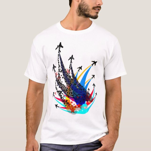 T-shirt vol de sabre (Devant)