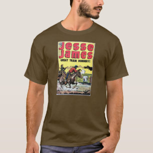 T-shirt Vol de train de Jesse James