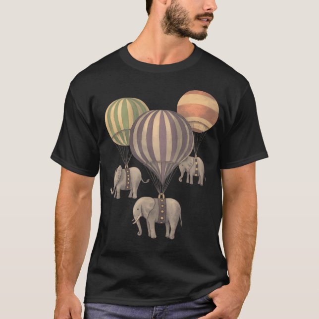 T-shirt Vol Des Eléphants (Devant)