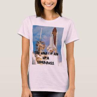 T-shirt Vol final des navettes spatiales