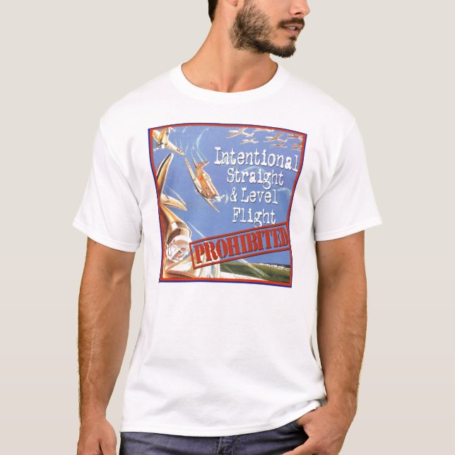 T-shirt Vol horizontal droit et (Devant)