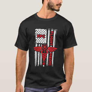 T-shirt Vol Medic American Flag Parade
