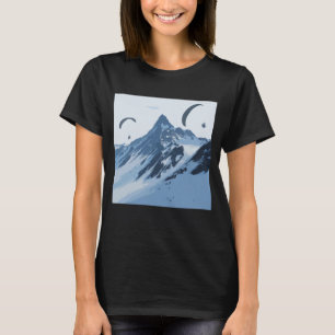T-shirt Vol Paramotor Mountain Peak