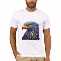 Vol radiant : Aigle cristal Emblem Tee