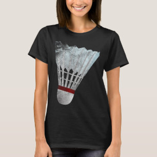 T-shirt Volant de badminton Birdie Joueur Tee - shirt Ide