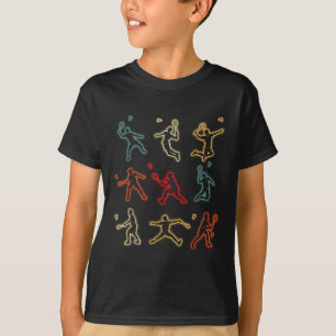 T-shirt Volant de badminton Enfants Jeunes Garçons
