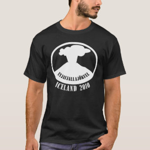 T-shirt Volcan 2010 de l'Islande