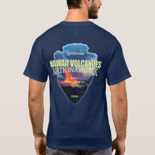 T-shirt Volcan Hawaii (pointe de flèche)