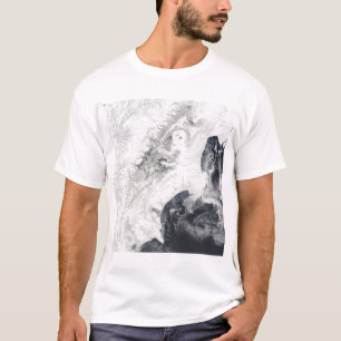 T-shirt Volcans dans la péninsule centrale du Kamchatka