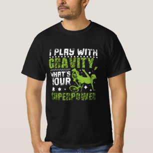 T-shirt Voler Avec Gravité, Vélo Bmx