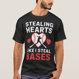 T-shirt Voler Des Coeurs Comme Je Voler Des Bases De Baseb
