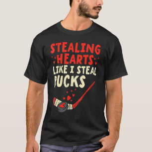 T-shirt Voler le coeur Comme je vole les canettes Valentin