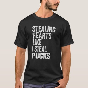 T-shirt Voler le coeur Comme je vole les canettes Valentin