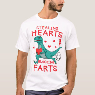T-shirt Voler Les Coeurs Et Épouser Le Part Raptor Valenti