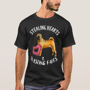 T-shirt Voler les coeurs Les pépites de souffle chinois Sh
