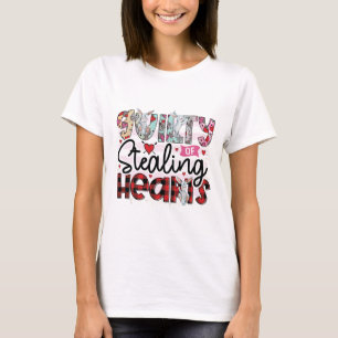 T-shirt Voler les coeurs Tee - shirt pour les femmes
