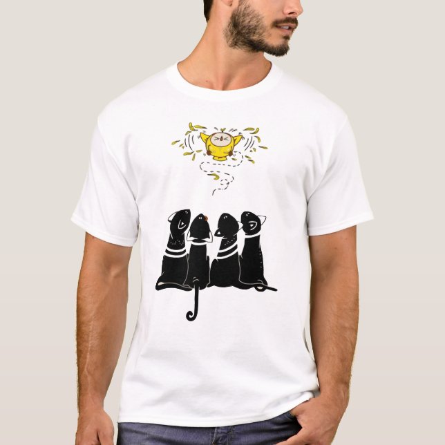 T-shirt Voler Oiseau gras Voler (Devant)