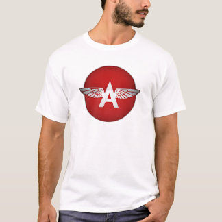 T-shirt Voler une version de cristal rouge du cercle d'ess