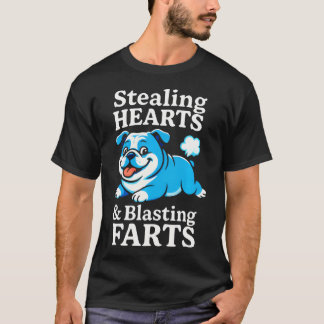 T-shirt Voleurs de cœurs qui lâchent des pets - Drôle de b