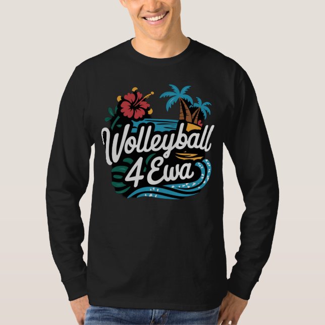 T-shirt Volley-ball 4 Ewa (Devant)