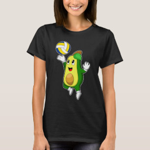 T-shirt Volley-ball Avocado