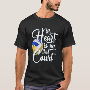 T-shirt Volley-ball de plage Volley-ball intérieur Volley-