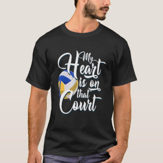 T-shirt Volley-ball de plage Volley-ball intérieur Volley-