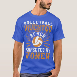 T-shirt Volley-Ball Inventé Par Les Hommes Perfectionnés P