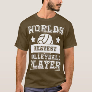 T-shirt Volley-ball masculin et féminin Joueur de volley-b