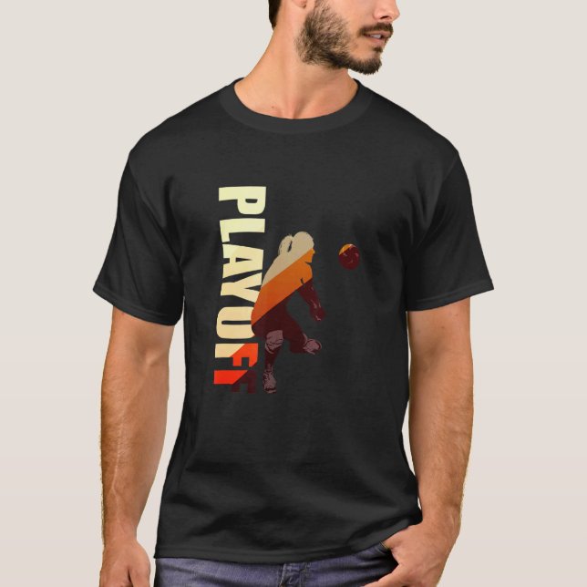 T-shirt Volley-ball playoff (Devant)