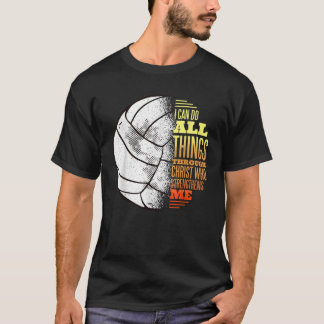 T-shirt Volley Et Jésus
