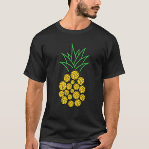 T-shirt volleyball ananas filles amour volleyball mieux s'