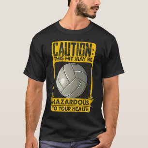 T-shirt Volleyball avec citations sports féminins