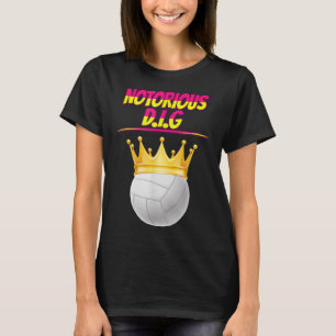 T-shirt Volleyball Citation notoire d'amusement de creusem
