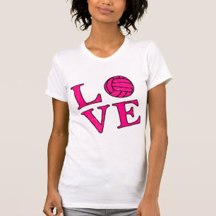 T-shirt Volleyball d'amour (rose)
