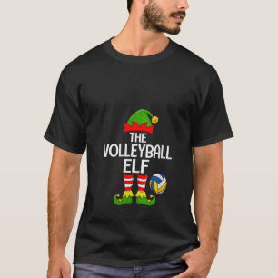 T-shirt Volleyball Féminin Elf Noël Famille Équipe Elf Car