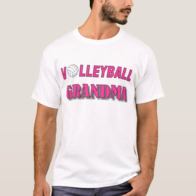 T-shirt VOLLEYBALL GRANDMA.png (Devant)