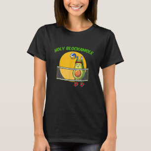 T-shirt Volleyball Holy Guacamole Player Blocage Avocado F