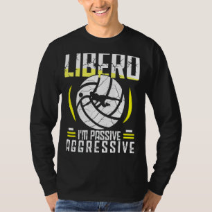T-shirt Volleyball Homme Et Femme Volleyball Libero 1