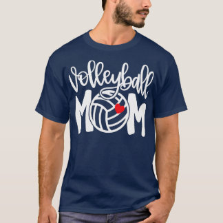 T-shirt Volleyball Maman mignonne Maman Vie Volleyball Jou