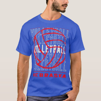 T-shirt Volleyball Nebraska
