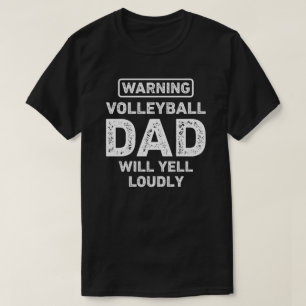 T-shirt Volleyball papa criera drôle Volleyball papa