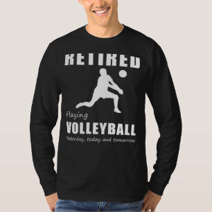 T-shirt Volleyball Retraite Smash - Retraité Jouer