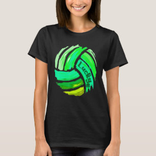 T-shirt Volleyball St. Patrick's Day Lucky Irish
