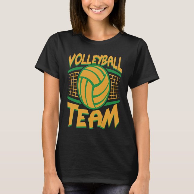 T-shirt Volleyball  Volleyball Team (Devant)
