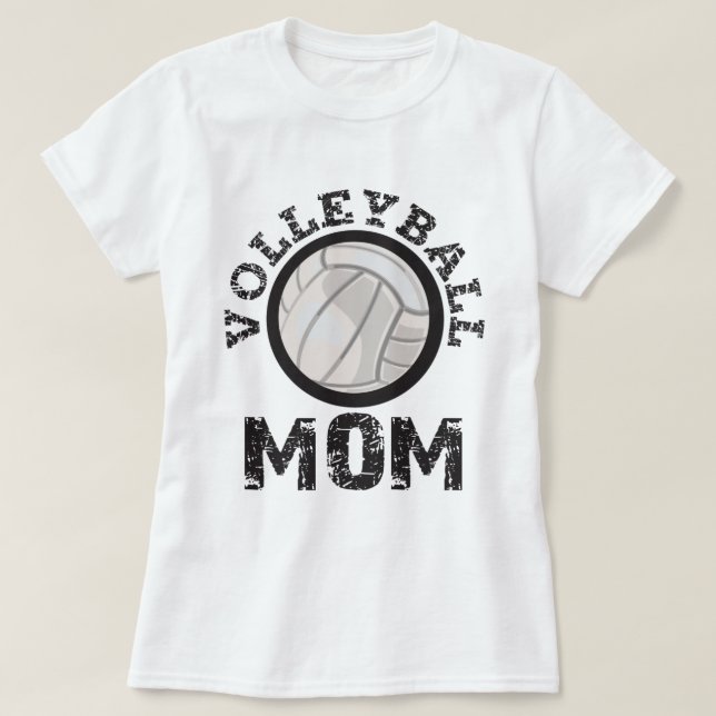T-shirt VolleyballMOM (Design devant)