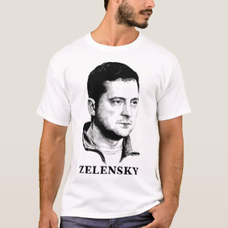 T-shirt Volodymyr Zelensky Art Ukraina
