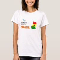 T-shirt volontaire du Ghana - offrir des solutions