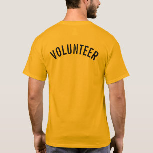 T-shirt Volontaire jaune