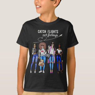 T-shirt Vols Catch Pas Sentiments Vacances Été Cadeaux